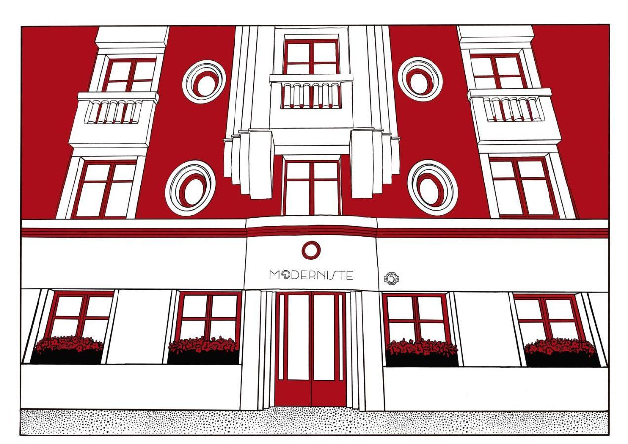 Hôtel Moderniste Paris Exterior foto